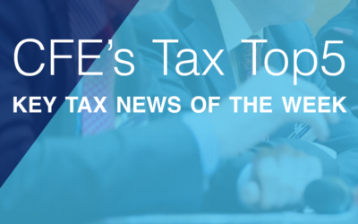 CFE’s Tax Top 5 – 14 October 2024