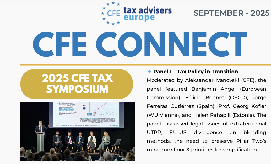 CFE Connect – September 2025