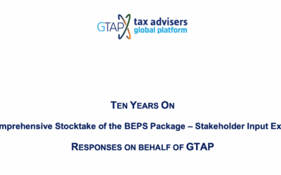 GTAP Submission to the 2025 OECD BEPS Stocktake Consultation