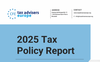 CFE’s 2025 Tax Policy Report